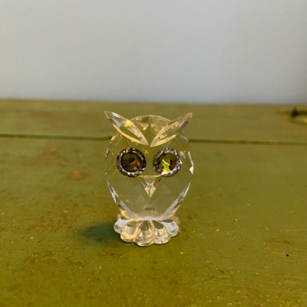 Swarovski Crystal Owl